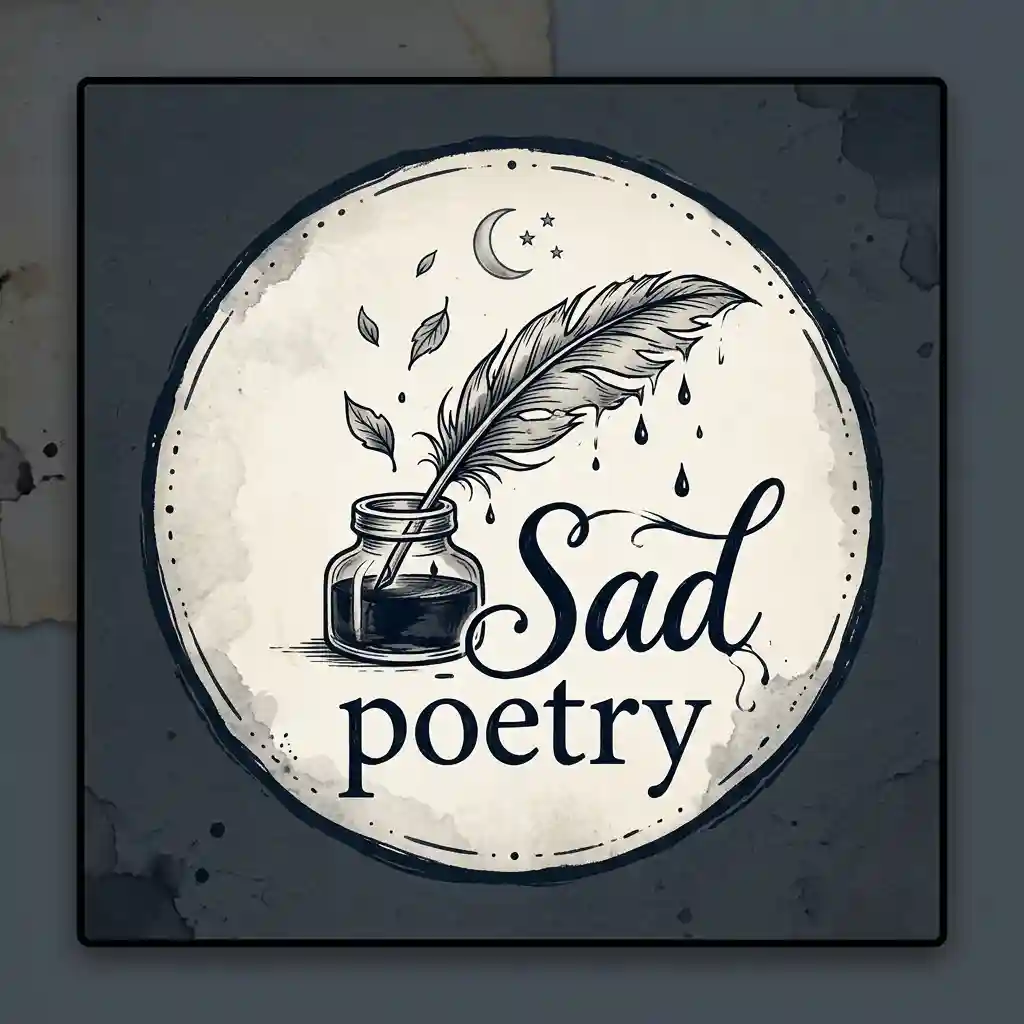 sad poetry logo