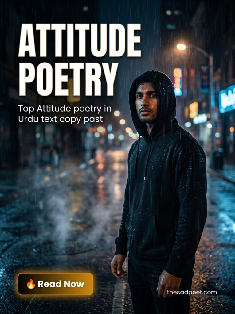Top Attitude poetry in urdu text copy paste 4 urdu attitude poetry