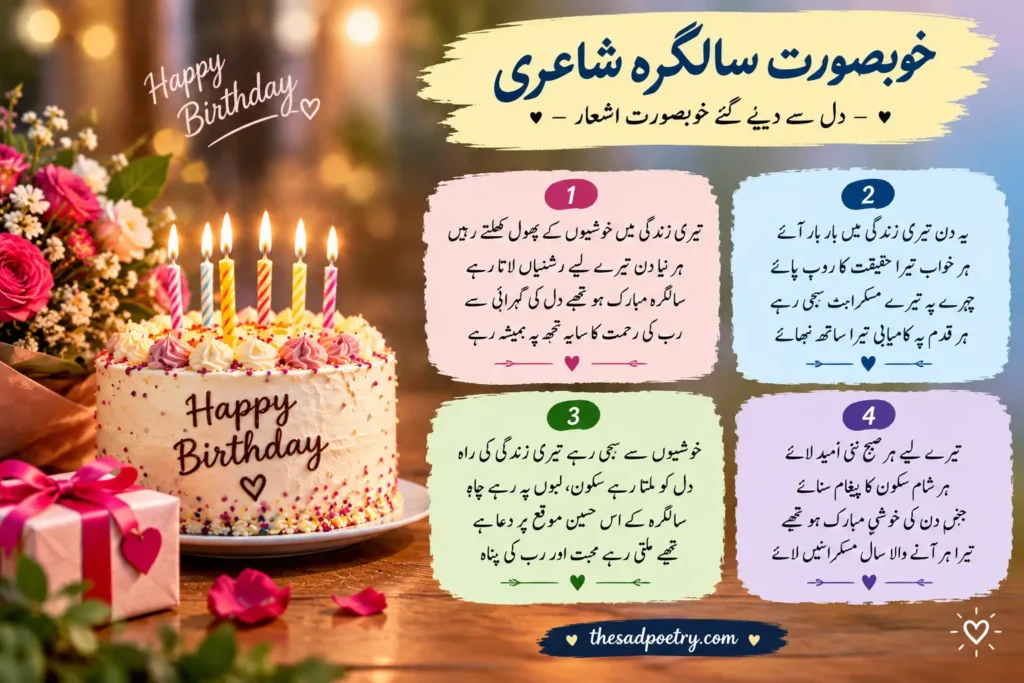 Birthday Poetry in Urdu – 110+ Beautiful Birthday Shayari and Wishes 2 Beautiful Birthday Poetry in Urdu