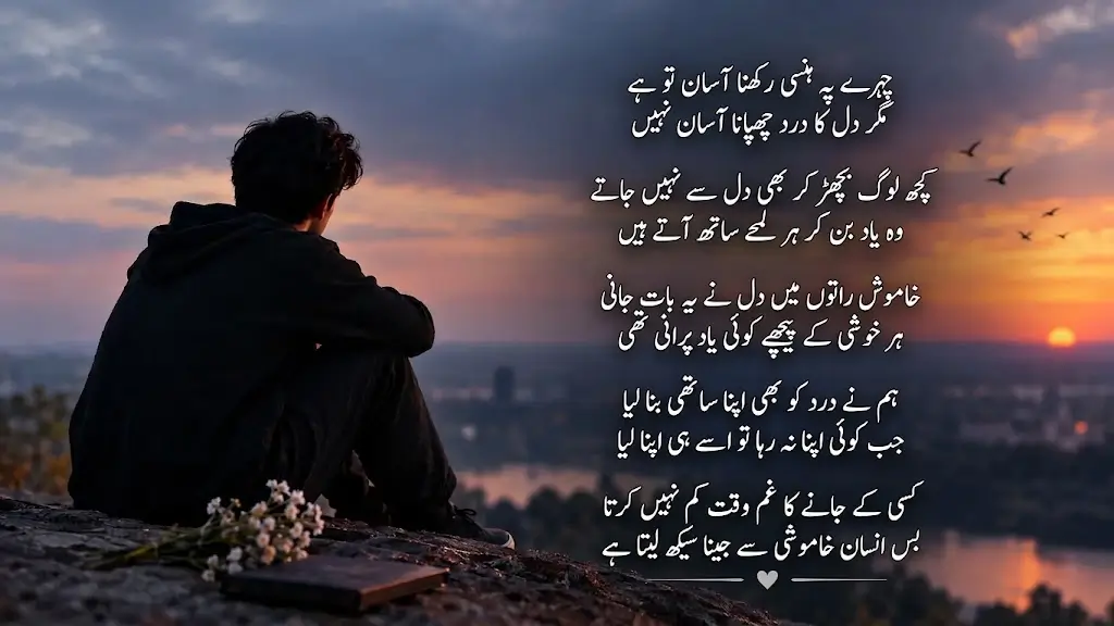Heart Touching Sad Poetry in Urdu