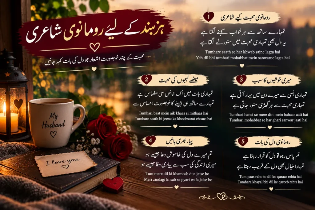 Husband Love Poetry in Urdu – 100+ Beautiful 2 Lines Shayari 2 Husband Love Poetry in Urdu – 100+ Beautiful 2 Lines Shayari