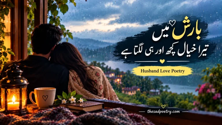 Husband Love Poetry in Urdu – 100+ Beautiful 2 Lines Shayari
