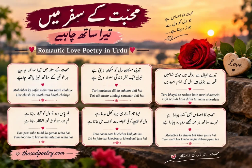 Romantic Love Poetry in Urdu