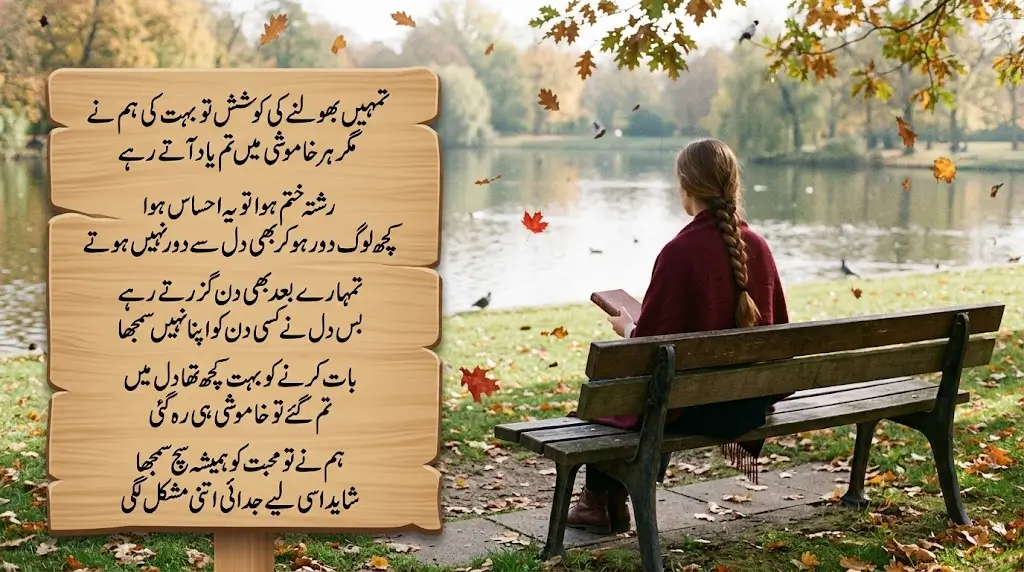 Sad Love Poetry in Urdu – Heart Touching Sad Shayari 2 Sad Love Poetry in Urdu – Heart Touching Sad Shayari