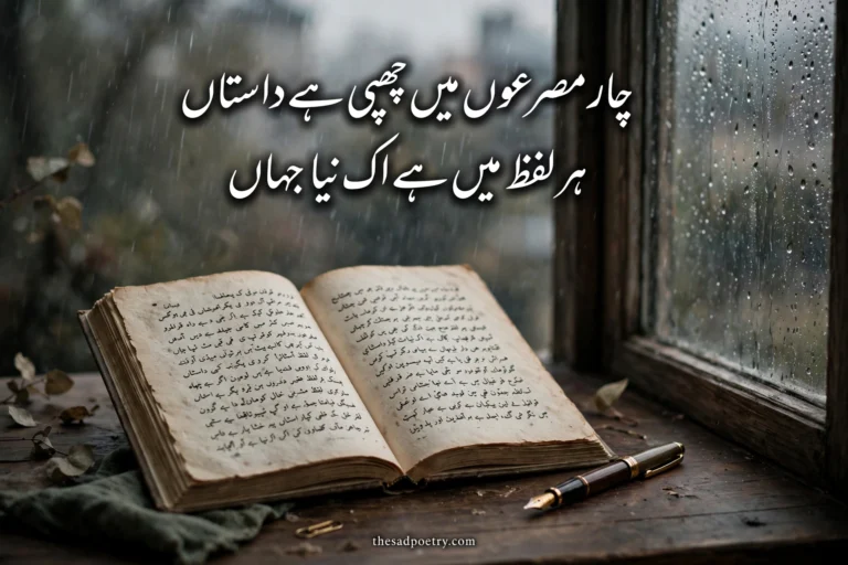 4 Line Urdu Poetry in Urdu