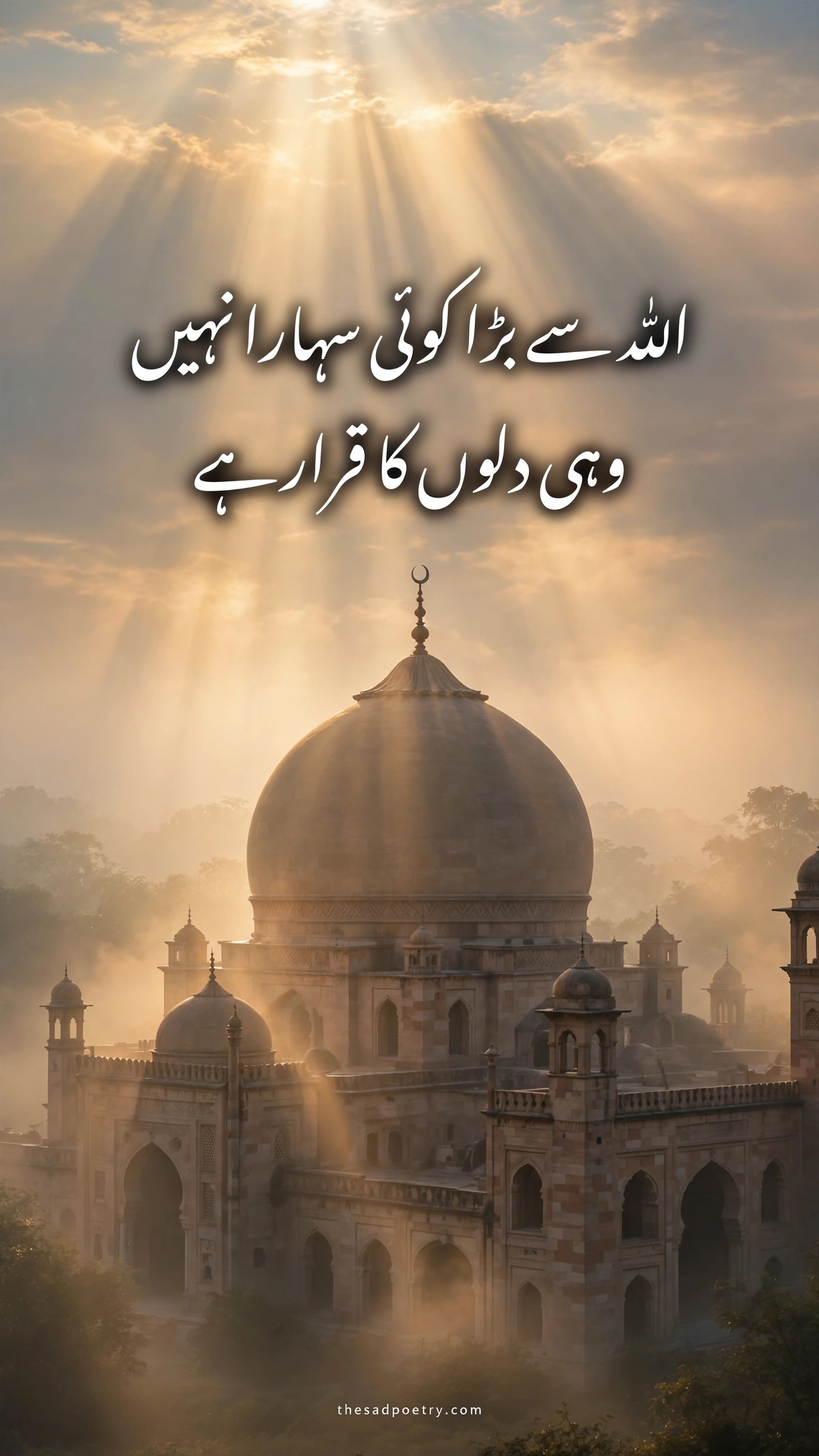 Allah Poetry in Urdu – 30+ Best Allah Shayari in Urdu Text 2 Allah Poetry in Urdu – 30+ Best Allah Shayari in Urdu Text - Downloadable Poetry Image