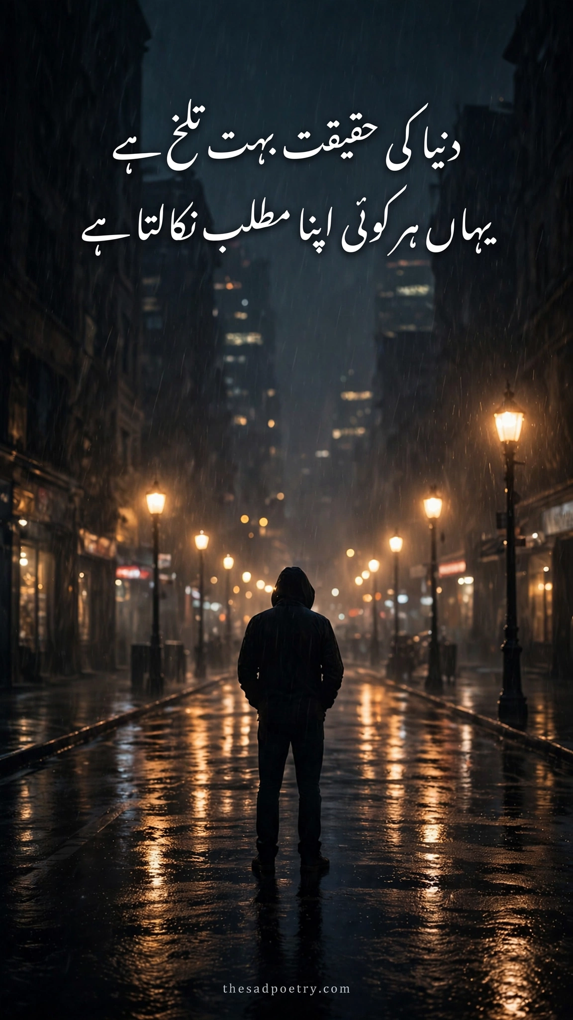 Bitter Reality Poetry in Urdu – 30+ Best Talkh Haqeeqat Shayari in Urdu Text - Downloadable Poetry Image