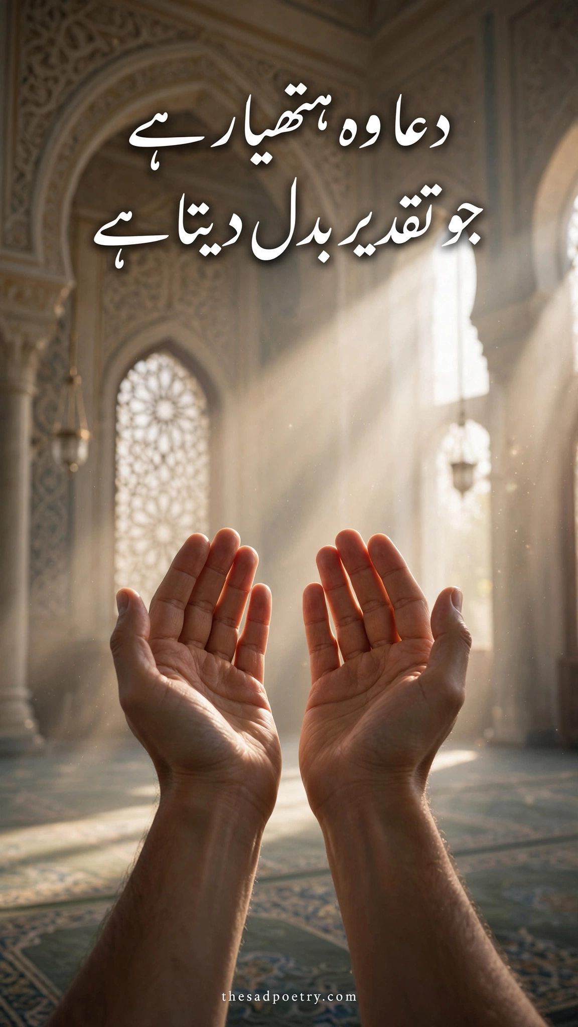 Dua Poetry in Urdu – 30+ Best Dua Shayari in Urdu Text - Downloadable Poetry Image