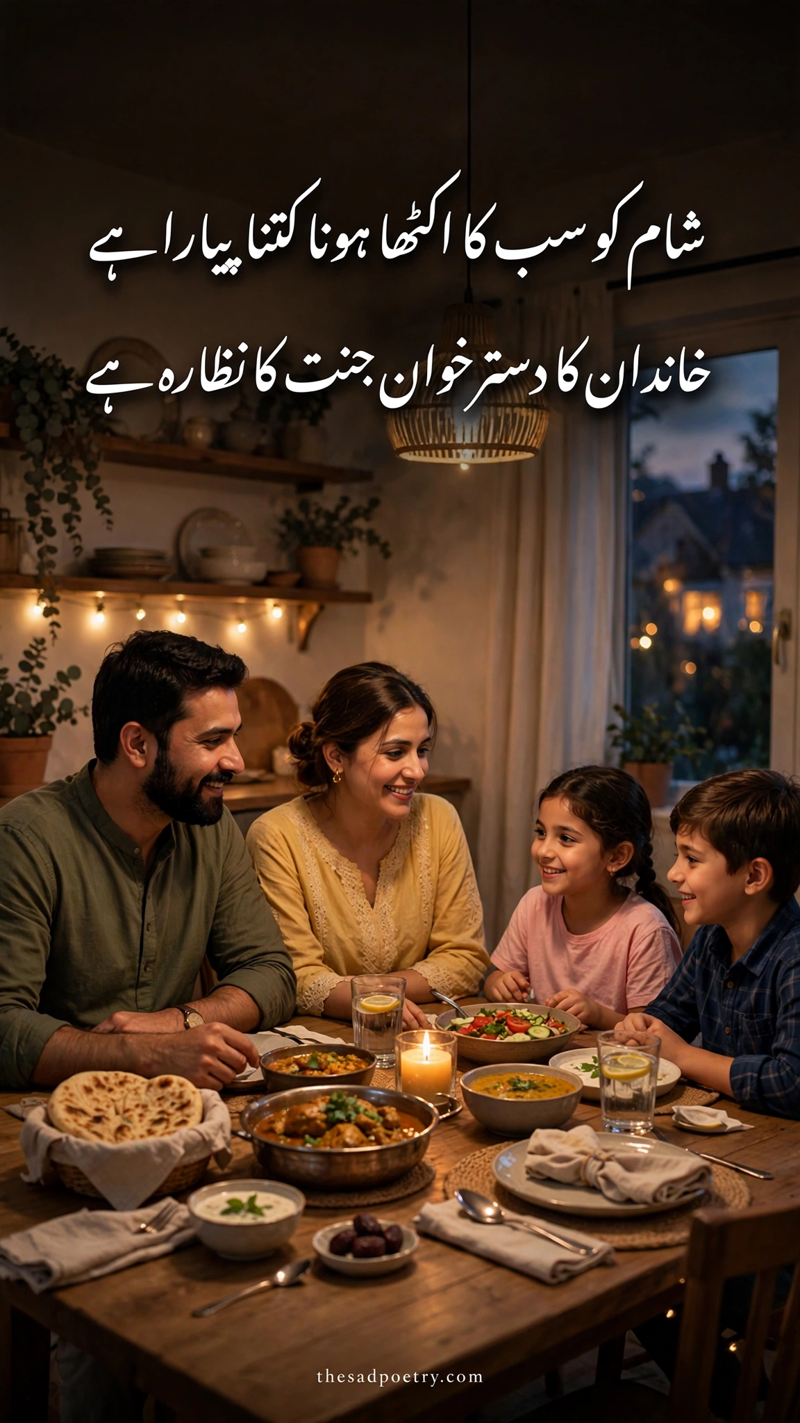 Family Love Poetry in Urdu – 30+ Best Khandan Shayari in Urdu Text - Downloadable Poetry Image