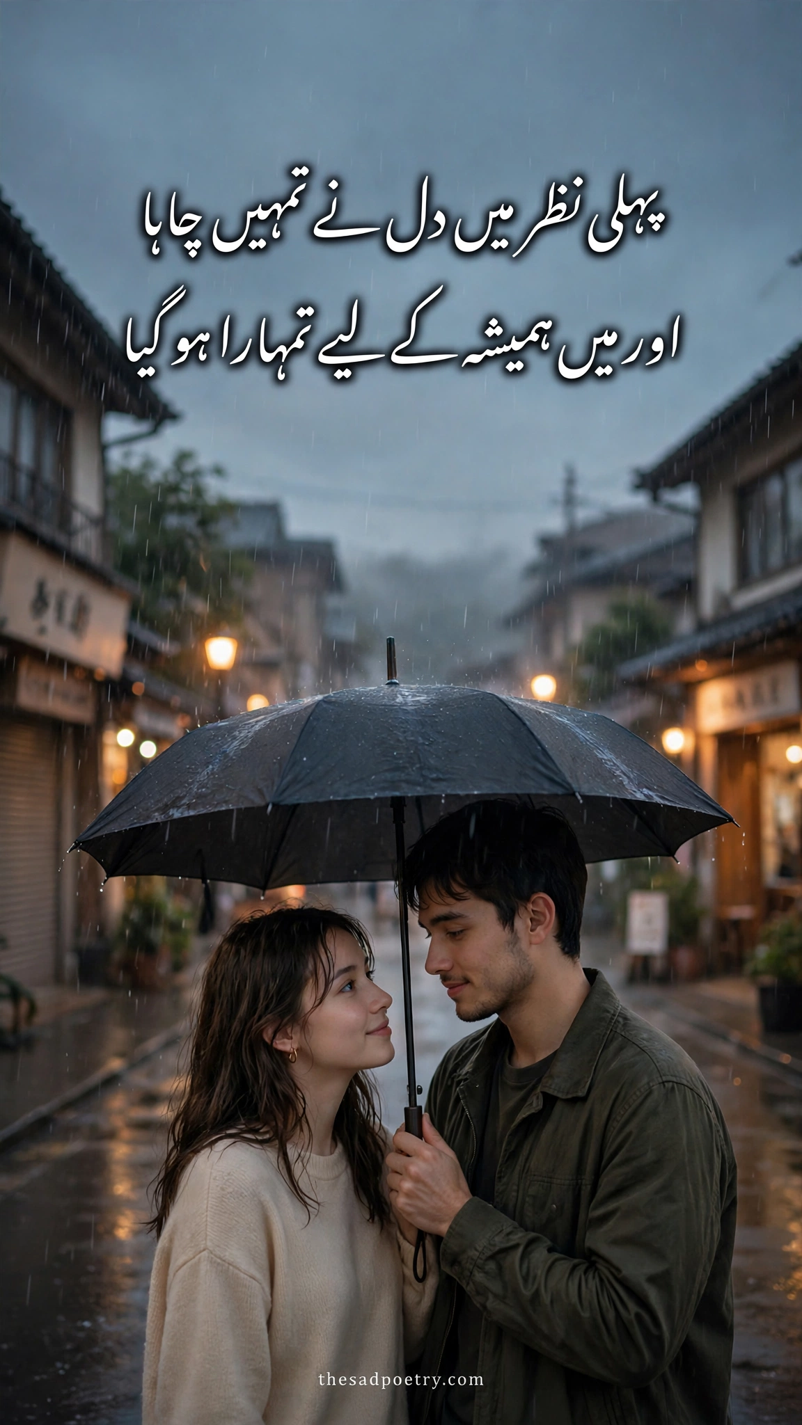 First Love Poetry in Urdu – 30+ Best Pehli Mohabbat Shayari in Urdu Text - Downloadable Poetry Image