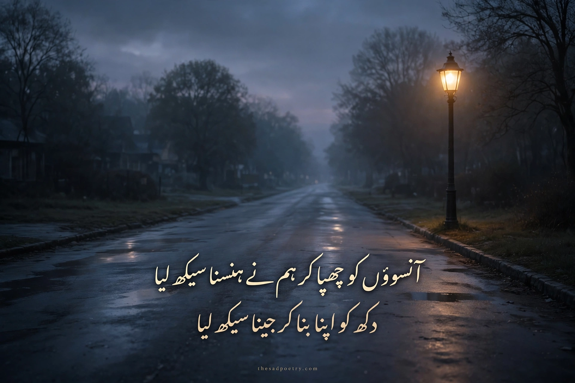 Dukh Bhari Shayari in Urdu