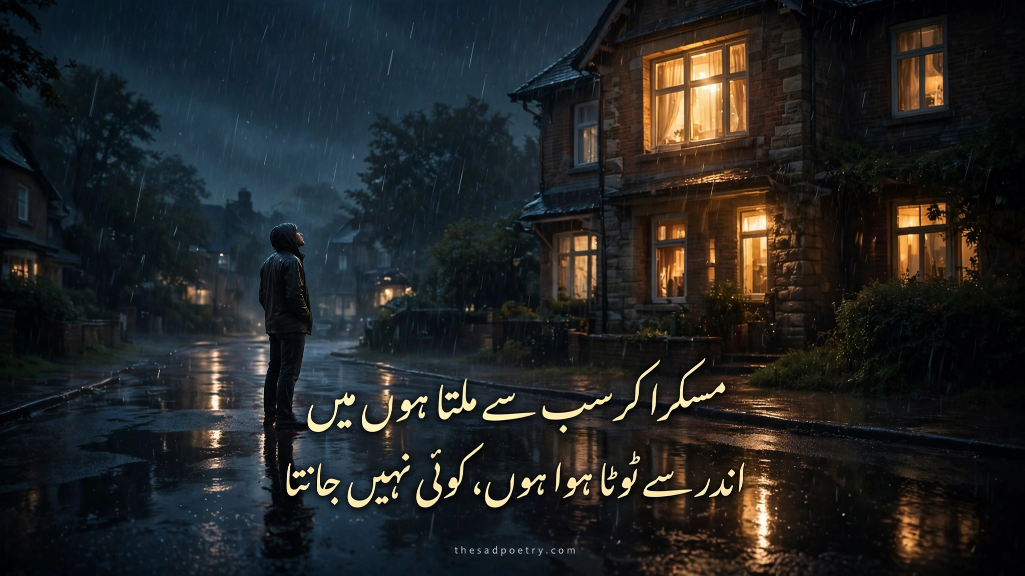 One Sided Love Poetry in Urdu