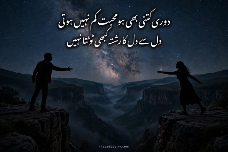 Long Distance Love Poetry in Urdu
