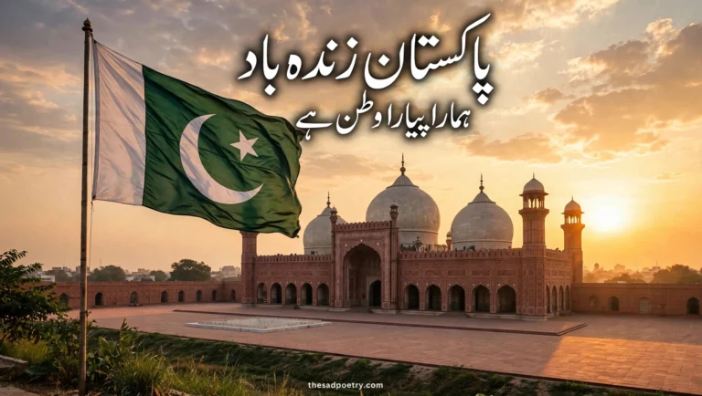 Pakistan Zindabad Poetry in Urdu