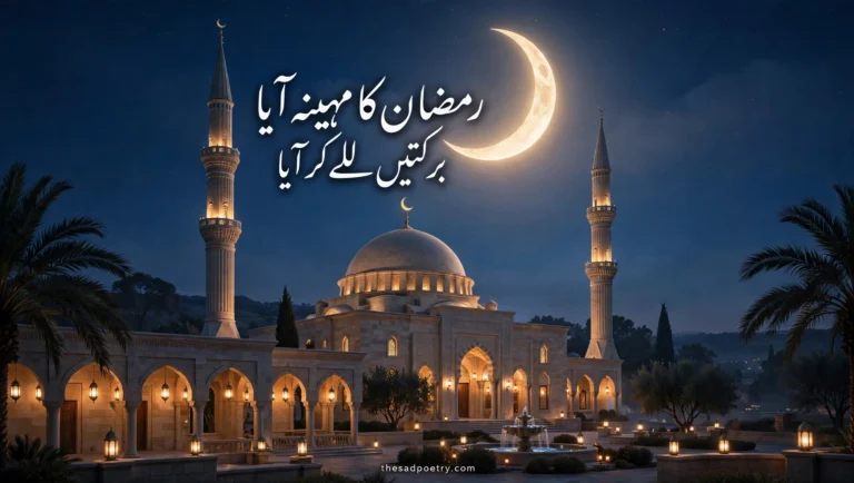Ramadan Mubarak Poetry in Urdu