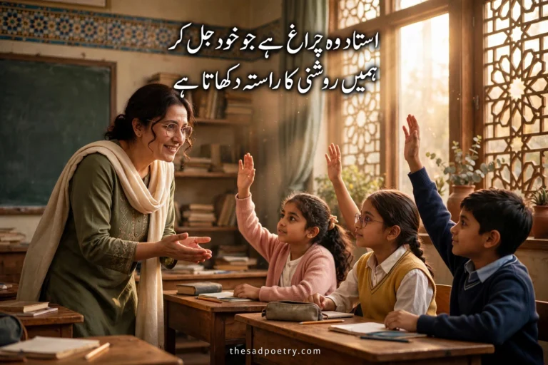 Poetry for Teachers in Urdu