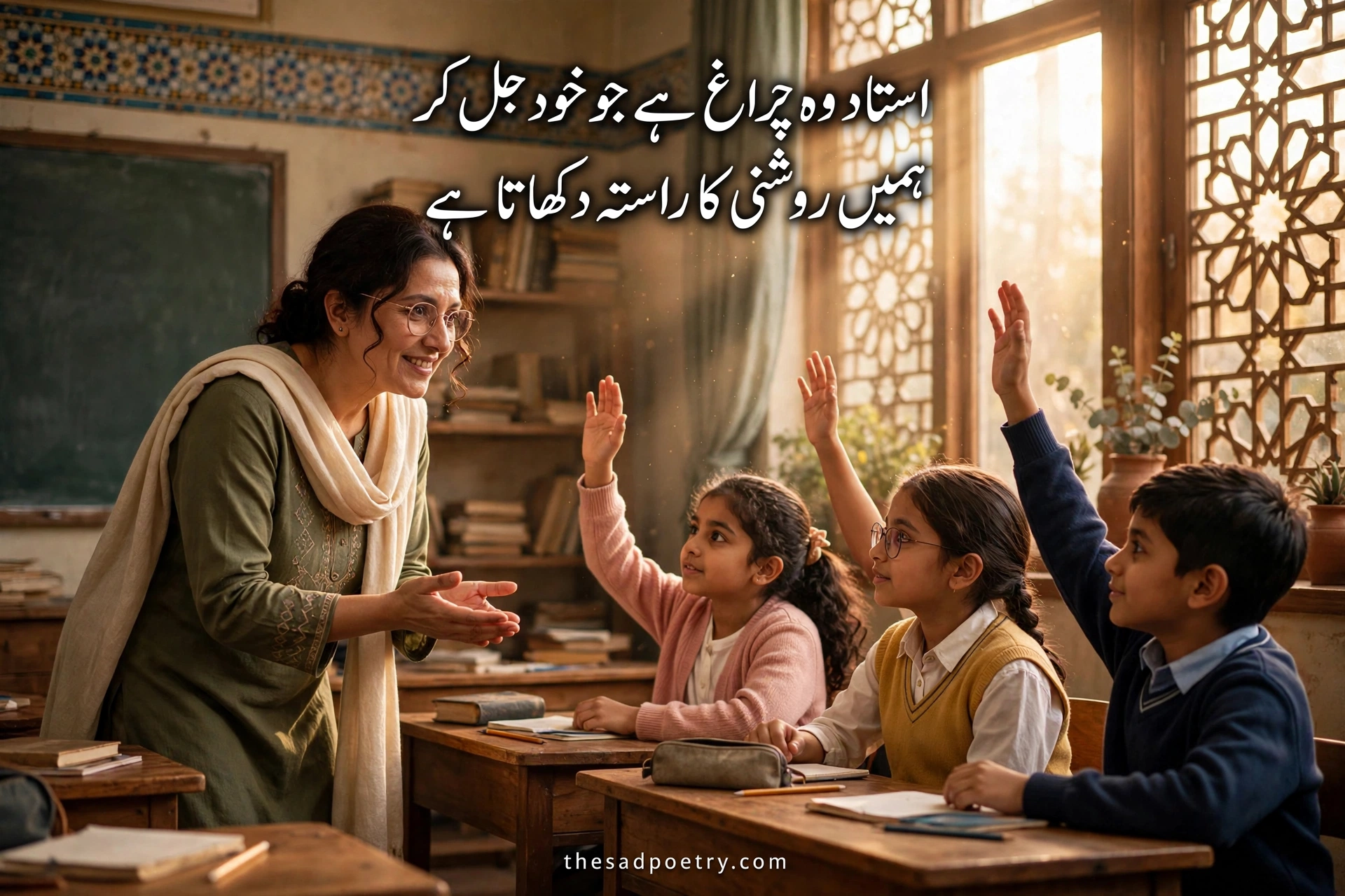 Poetry for Teachers in Urdu